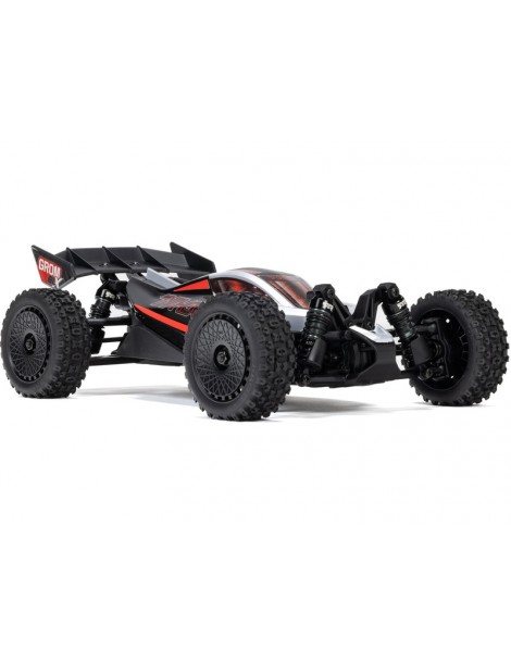 Arrma 1/18 Typhon Grom 223S BLX 1:18 4WD RTR Basic Silver