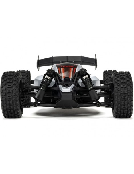 Arrma 1/18 Typhon Grom 223S BLX 1:18 4WD RTR Basic Silver