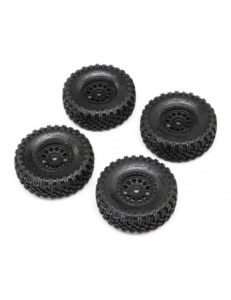 Axial 1.0 Black Rhino Primm & Falken M/T Tires (4): SCX24