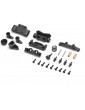 Losi Bulkhead, Pin Mounts, Steering Rack, Servo Saver: Micro-B