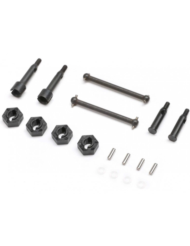 Losi Drive Shafts, Axles, Wheel Hexes: Micro-B