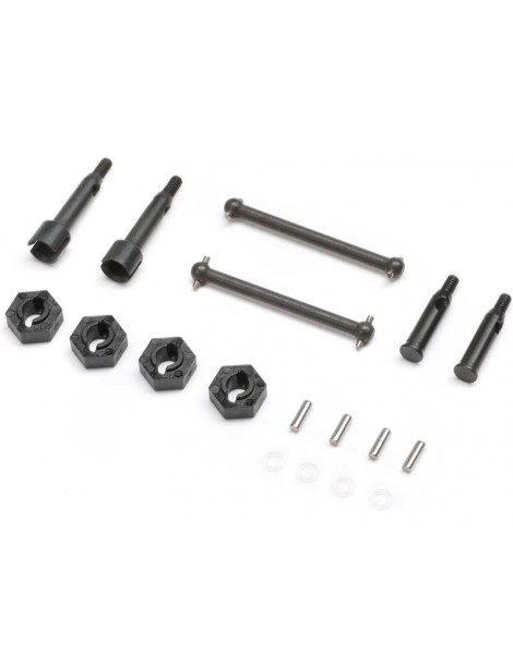 Losi Drive Shafts, Axles, Wheel Hexes: Micro-B