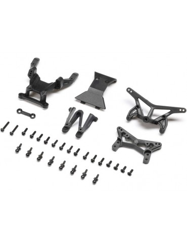 Losi Front & Rear Towers, Bumper: Micro-B