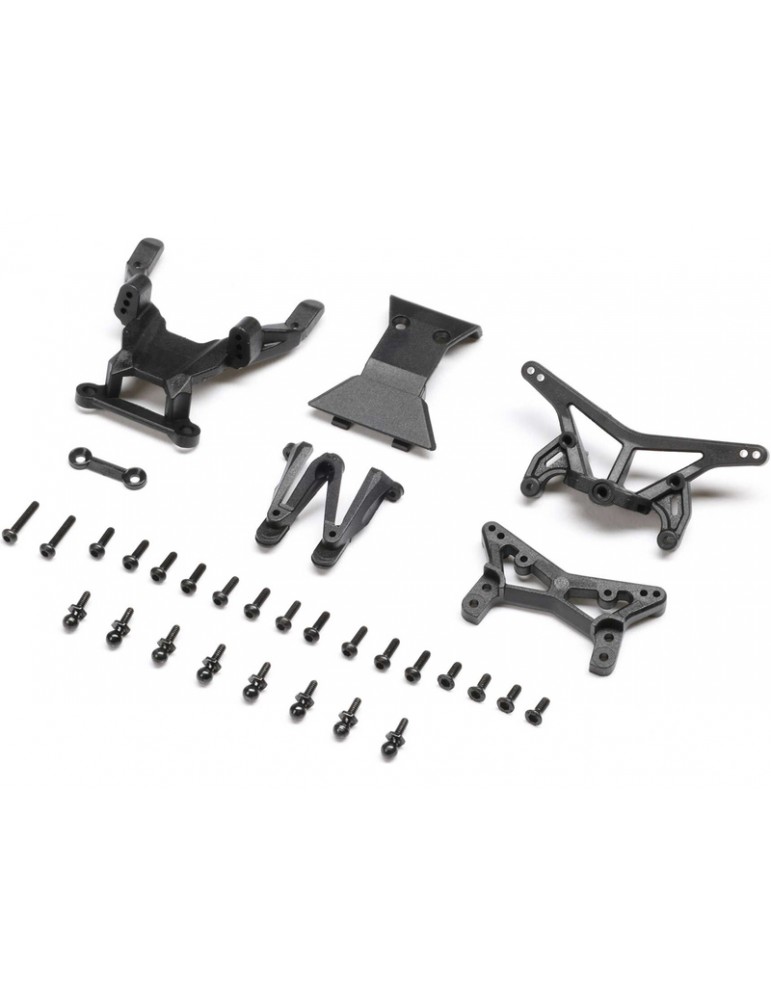 Losi Front & Rear Towers, Bumper: Micro-B