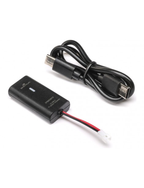 Spektrum 1S PH1.25 2 kontaktų USB-C 500mAh įkroviklis