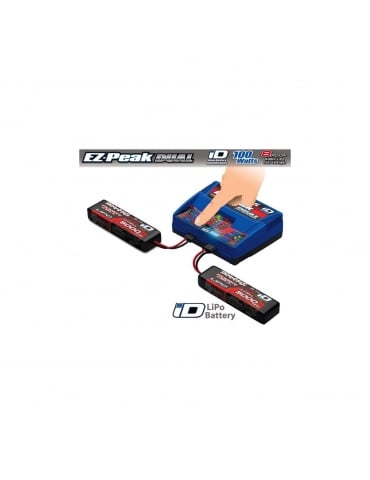 DUAL EZ-Peak Plus-Įkroviklis 2972GX + 2x 3S Lipo 5000mAh 2872X