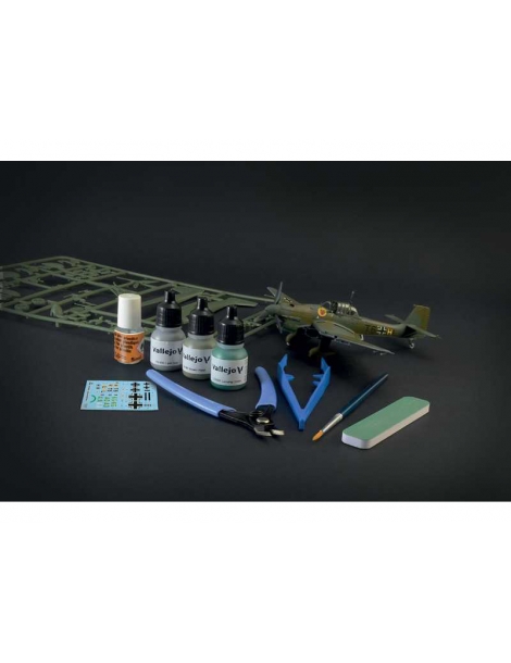 Junker Ju-87B Stuka - Pilnas rinkinys modeliavimui - Starter kit