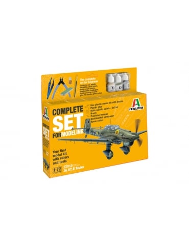 Junker Ju-87B Stuka - Pilnas rinkinys modeliavimui - Starter kit