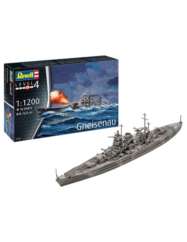 Revell Karo laivas „Gneisenau"
