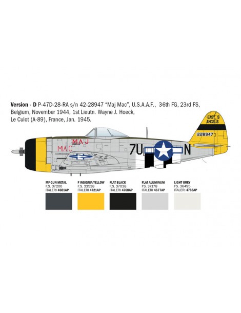 Italeri P-47D Thunderbolt (E.T.O.) (1:48)