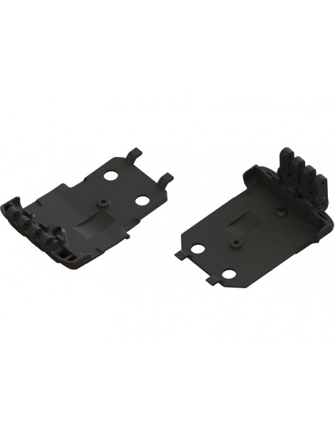 Arrma MT Front/Rear Lower Skid Plates (2)