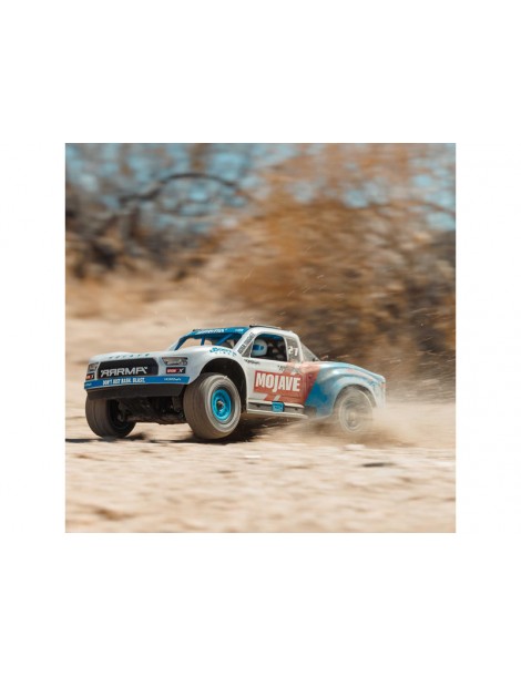RC modelis Arrma 1/18 Mojave Grom 223S BLX 4WD Balta – CyborgShop