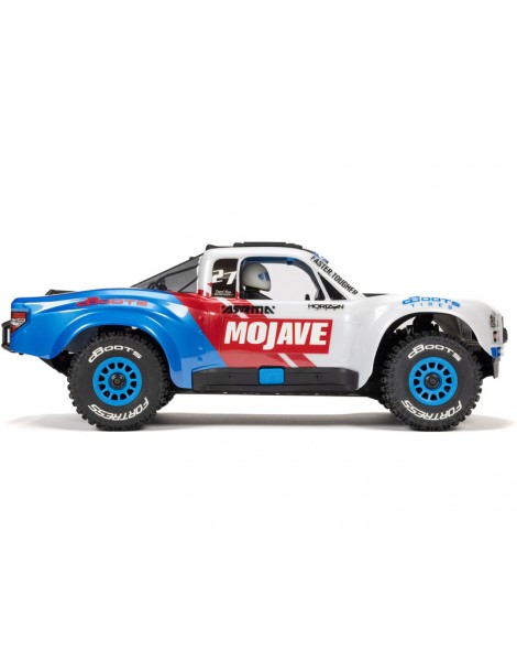 RC modelis Arrma 1/18 Mojave Grom 223S BLX 4WD Balta – CyborgShop