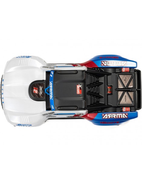 RC modelis Arrma 1/18 Mojave Grom 223S BLX 4WD Balta – CyborgShop