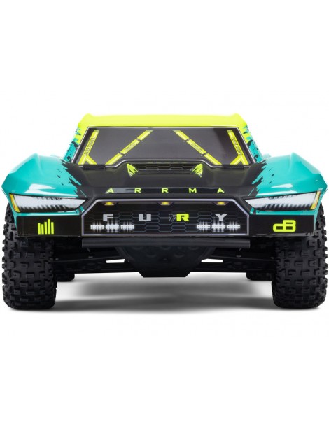 Arrma 1/10 Fury 223S BLX 2WD RTR DSC Green
