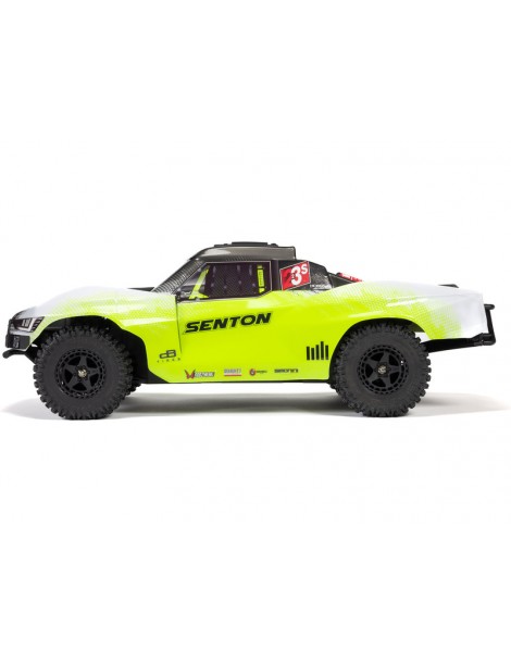 Arrma 1/10 Senton 223S BLX 4WD RTR DSC Geltona