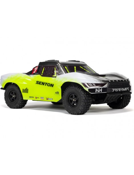 Arrma 1/10 Senton 223S BLX 4WD RTR DSC Geltona