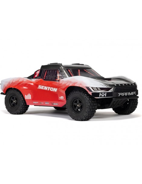 Arrma 1/10 Senton 223S BLX 4WD RTR DSC Raudona