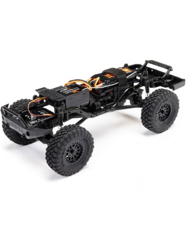Axial 1/24 SCX24 Base Camp 4WD Rock Crawler Brushed RTR with Battery & Charger, Blue