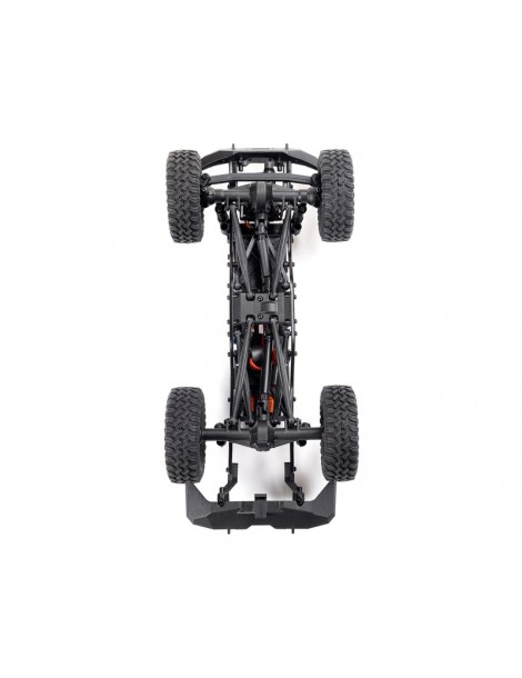 Axial 1/24 SCX24 Base Camp 4WD Rock Crawler Brushed RTR with Battery & Charger, Blue