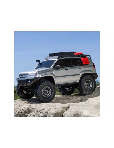 RC modelis Axial 1/24 SCX24 Lexus GX 470 4WD RTR Sidabrinė