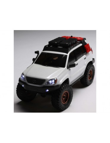 RC modelis Axial 1/24 SCX24 Lexus GX 470 4WD RTR Sidabrinė