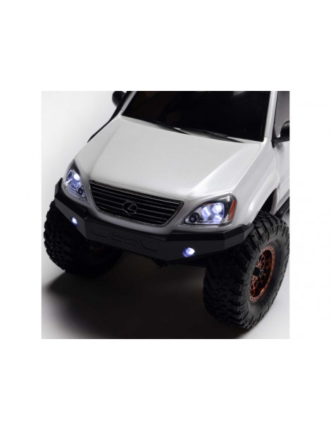 RC modelis Axial 1/24 SCX24 Lexus GX 470 4WD RTR Sidabrinė