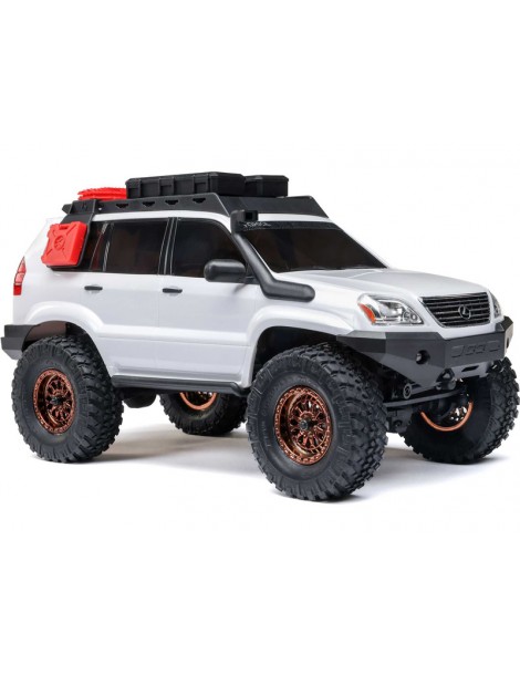 RC modelis Axial 1/24 SCX24 Lexus GX 470 4WD RTR Sidabrinė