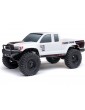 „Axial 1/24 SCX24 Base Camp 4WD Rock Crawler Brushed RTR“ su akumuliatoriumi ir įkrovikliu, baltas