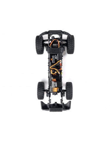 „Axial 1/24 SCX24 Base Camp 4WD Rock Crawler Brushed RTR“ su akumuliatoriumi ir įkrovikliu, baltas