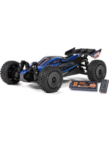 Arrma 1/18 Typhon Grom 223S BLX 1:18 4WD RTR Blue