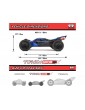 Arrma 1/18 Typhon Grom 223S BLX 1:18 4WD RTR Blue