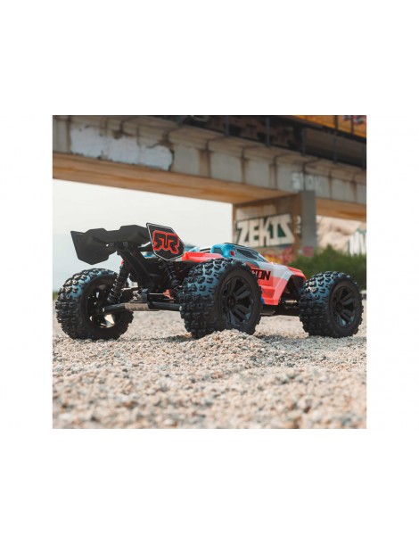 Arrma 1/8 KRATON 6S V6 4X4 BLX Brushless Speed Monster Truck RTR, Blue/Orange