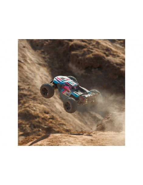 Arrma 1/8 KRATON 6S V6 4X4 BLX Brushless Speed Monster Truck RTR, Blue/Orange