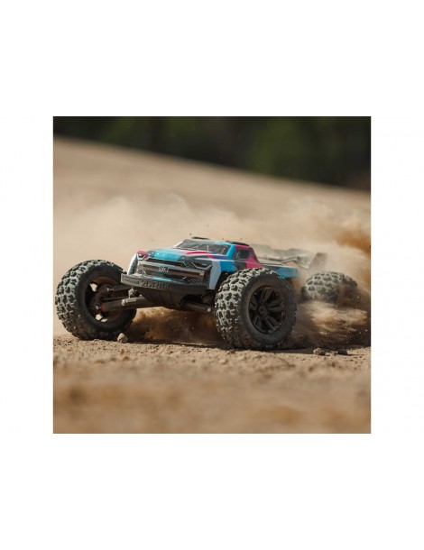 Arrma 1/8 KRATON 6S V6 4X4 BLX Brushless Speed Monster Truck RTR, Blue/Orange