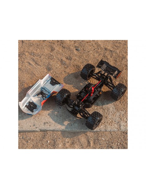 Arrma 1/8 KRATON 6S V6 4X4 BLX Brushless Speed Monster Truck RTR, Blue/Orange