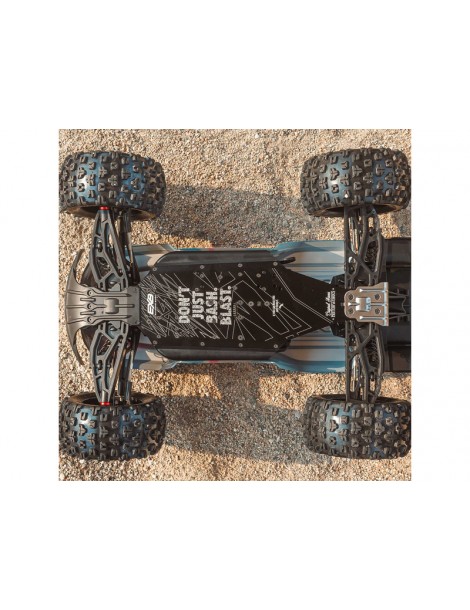 Arrma 1/8 KRATON 6S V6 4X4 BLX Brushless Speed Monster Truck RTR, Blue/Orange