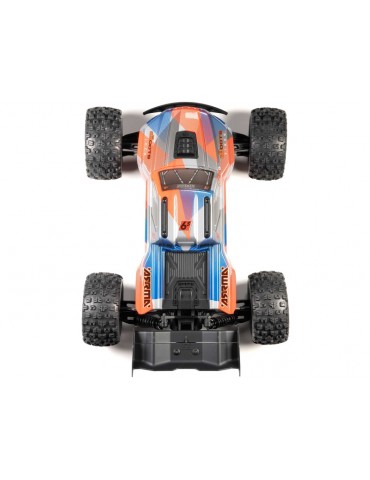 Arrma 1/8 KRATON 6S V6 4X4 BLX Brushless Speed Monster Truck RTR, Blue/Orange