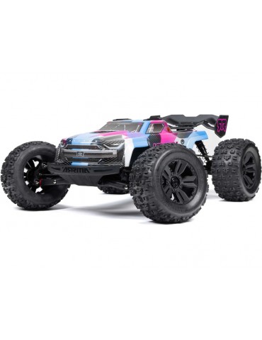 Arrma 1/8 KRATON 6S V6 4X4 BLX Brushless Speed Monster Truck RTR, Blue/Orange