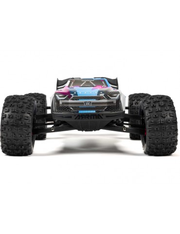 Arrma 1/8 KRATON 6S V6 4X4 BLX Brushless Speed Monster Truck RTR, Blue/Orange