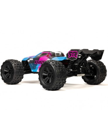 Arrma 1/8 KRATON 6S V6 4X4 BLX Brushless Speed Monster Truck RTR, Blue/Orange