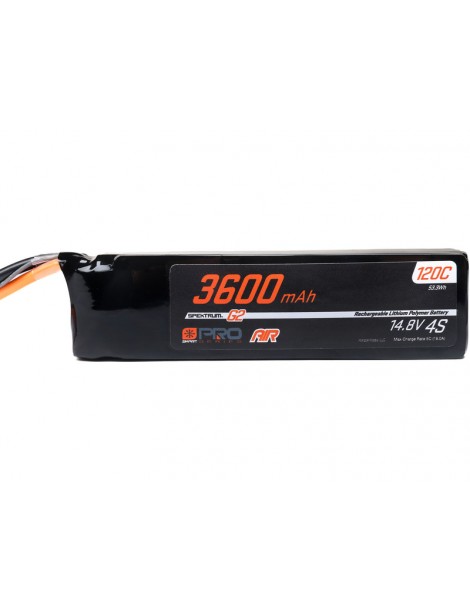 Spektrum Smart G2 Pro Air LiPo 14.8V 3600mAh 120C IC3