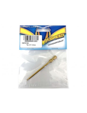 H-Speed šešiabriaunis 2,0 mm antgalis