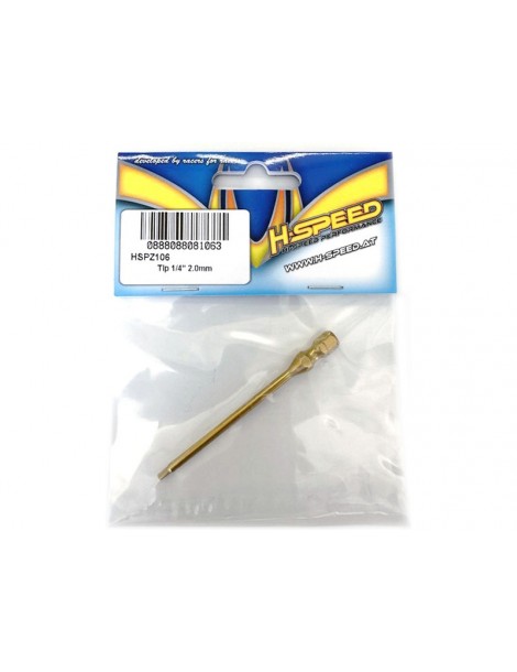 H-Speed šešiabriaunis 2,0 mm antgalis