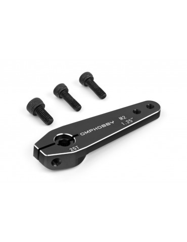 Servo arm 32mm (1,25") 25teeth M2 - black
