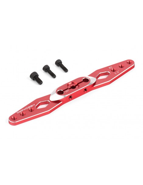 Servo arm Double 89mm (3,5") 25teeth M3 - red