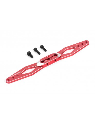 Servo arm Double 114mm (4,5") 25teeth M3 - red