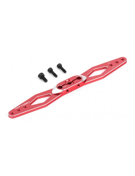 Servo arm Double 114mm (4,5") 25teeth M3 - red