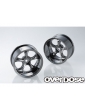 Overdose Work VS KF / Spalva: juodas metalas chromas / Poslinkis: 7 mm (2 vnt.)