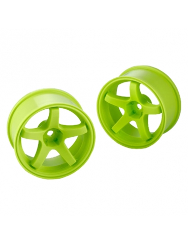 Overdose R-SPEC Valino GV330 30mm / Spalva: Laimo geltona / Poslinkis: 9mm (2vnt.)